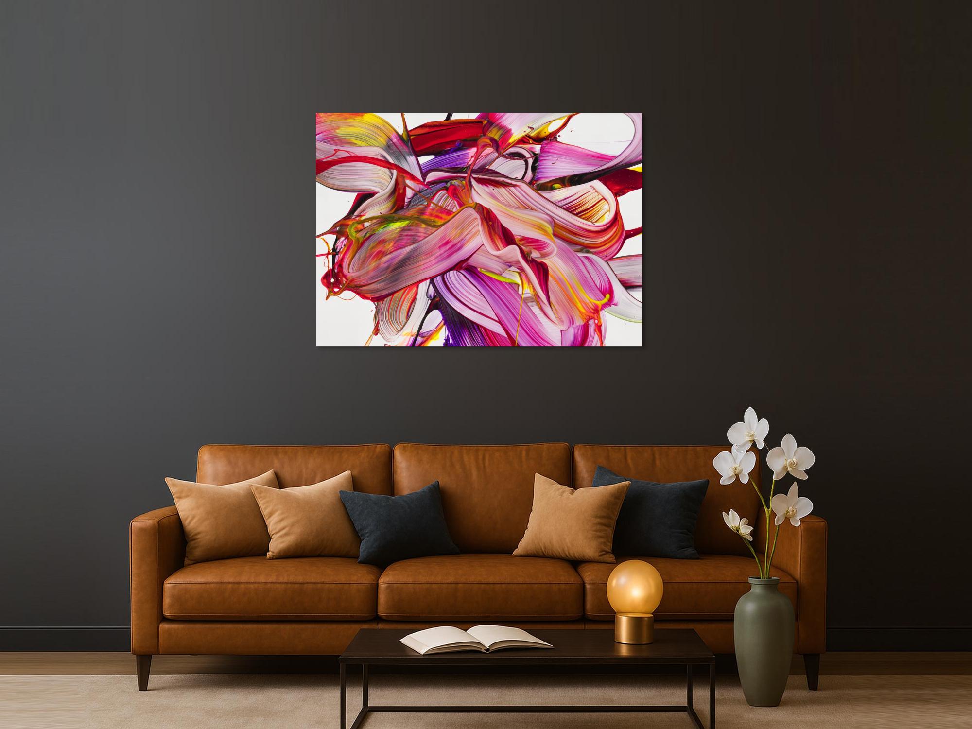 Abstraktes Bild auf Leinwand