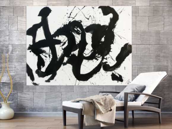 Kunstdruck Ausschnitt erstellen abstraktes Gemälde Nr. 1060