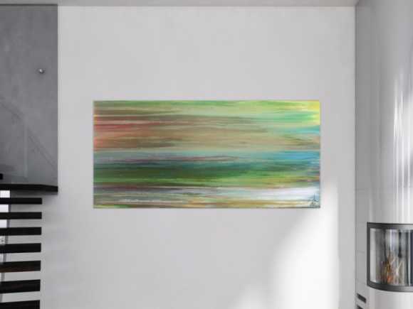 Kunstdruck Ausschnitt erstellen abstraktes Gemälde Nr. 1062