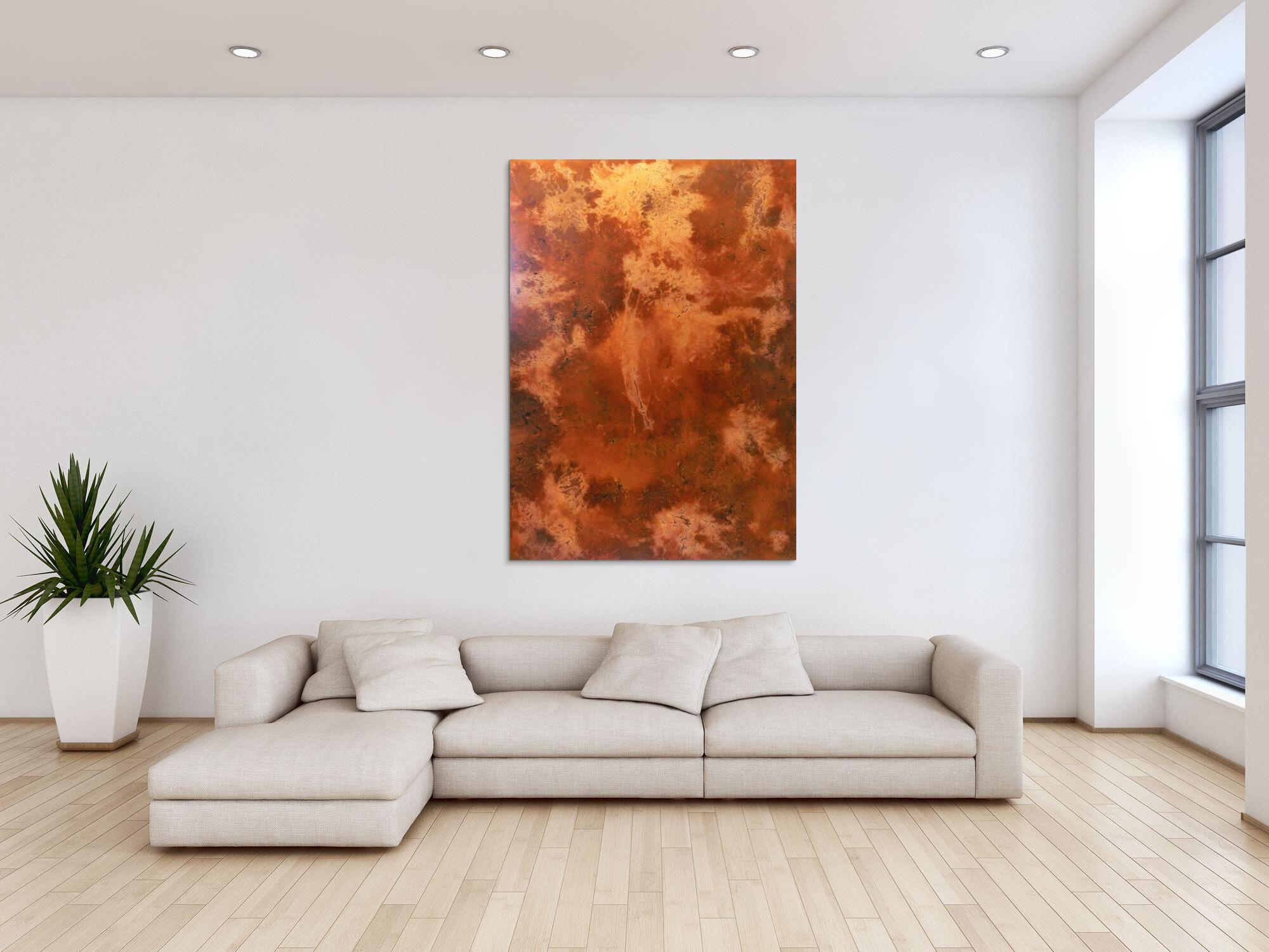 Abstrakts Rostbild XXL