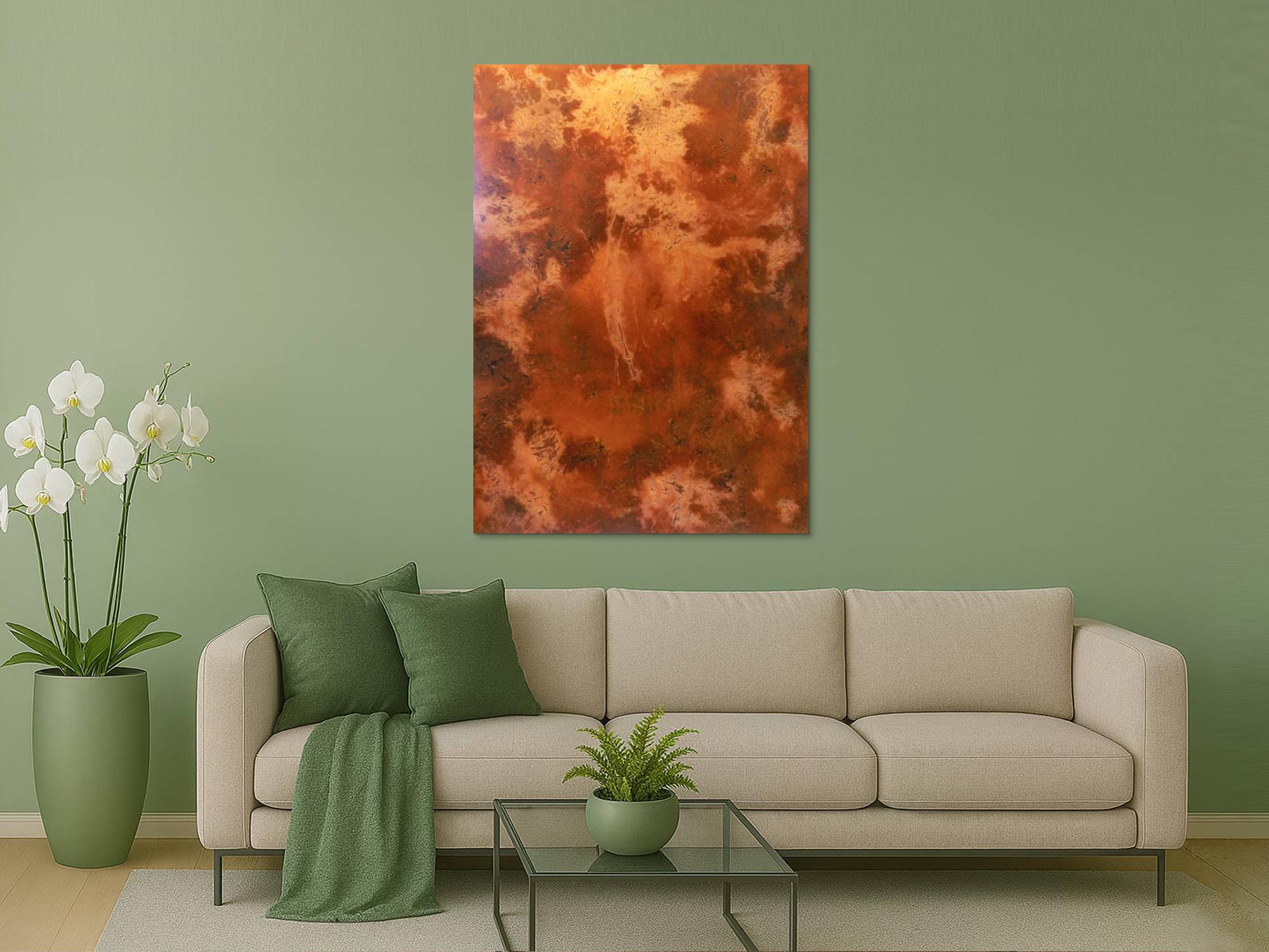 Abstrakts Rostbild XXL