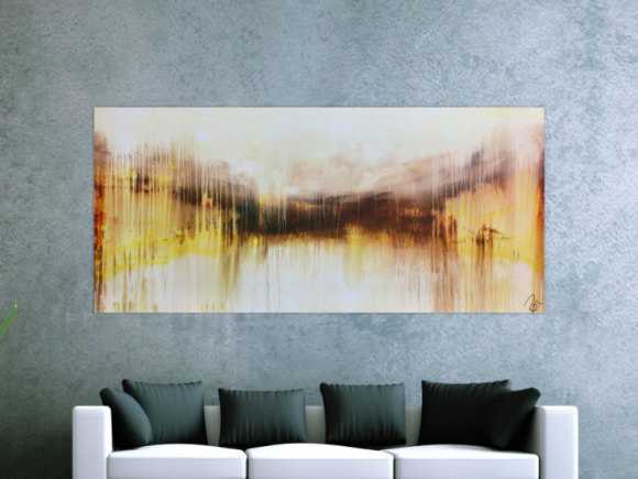 Kunstdruck Ausschnitt erstellen abstraktes Gemälde Nr. 1088