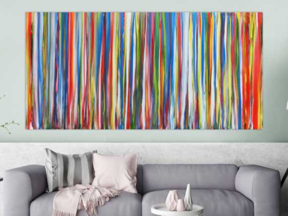 Kunstdruck Ausschnitt erstellen abstraktes Gemälde Nr. 1093