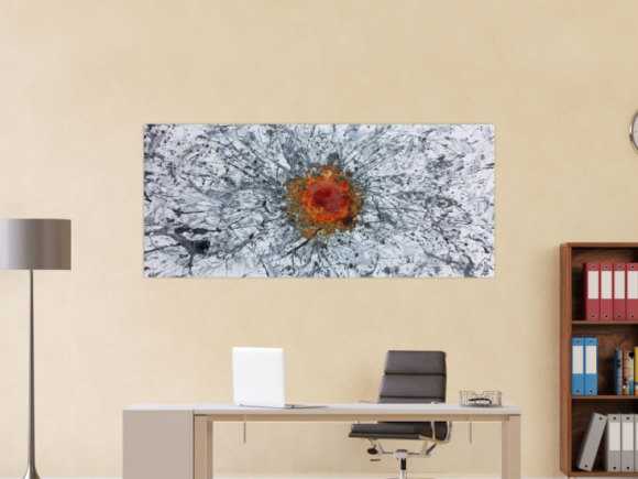 Kunstdruck Ausschnitt erstellen abstraktes Gemälde Nr. 1094