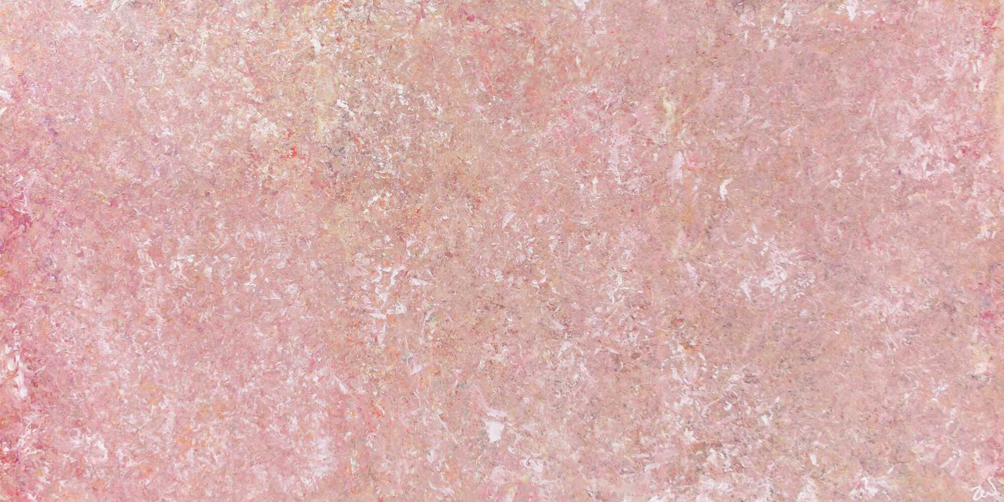 Abstrakes Bild Rosa Acryl