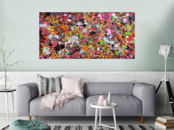 Kunstdruck Ausschnitt erstellen abstraktes Gemälde Nr. 1122