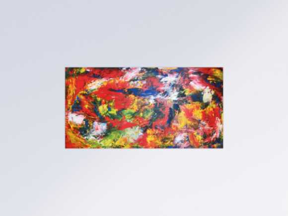 Kunstdruck Ausschnitt erstellen abstraktes Gemälde Nr. 113