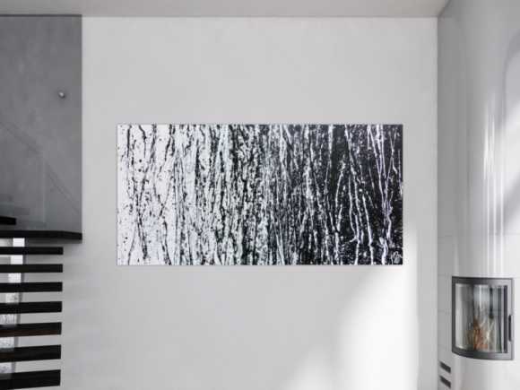 Kunstdruck Ausschnitt erstellen abstraktes Gemälde Nr. 1141