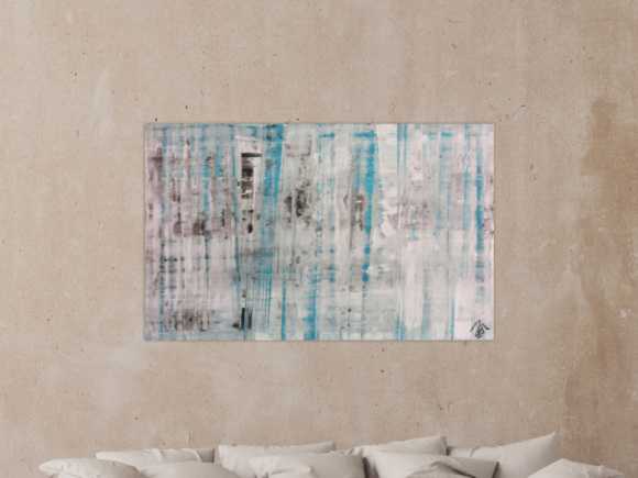 Kunstdruck Ausschnitt erstellen abstraktes Gemälde Nr. 1146