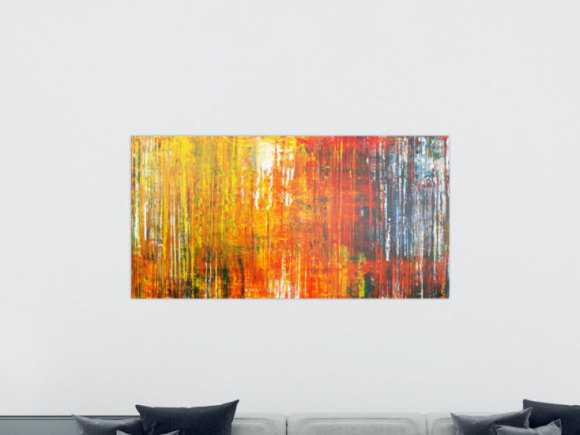 Kunstdruck Ausschnitt erstellen abstraktes Gemälde Nr. 1175