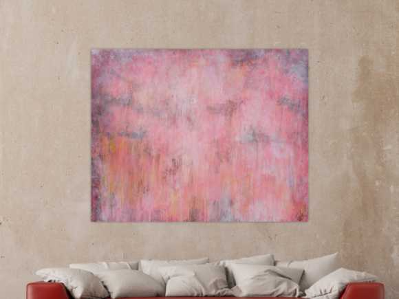 Kunstdruck Ausschnitt erstellen abstraktes Gemälde Nr. 1205