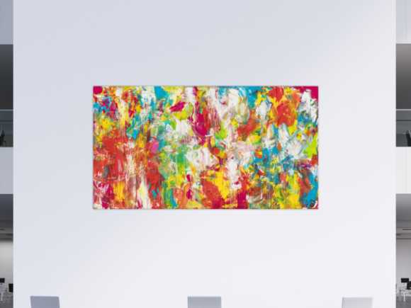 Kunstdruck Ausschnitt erstellen abstraktes Gemälde Nr. 1229