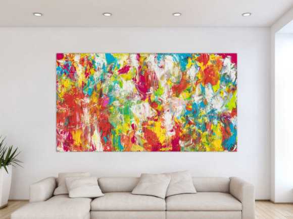 Kunstdruck Ausschnitt erstellen abstraktes Gemälde Nr. 1229