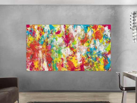 Kunstdruck auf Leinwand abstraktes Gemälde Nr. 1229