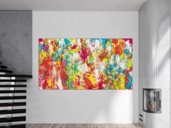 Kunstdruck Ausschnitt erstellen abstraktes Gemälde Nr. 1229