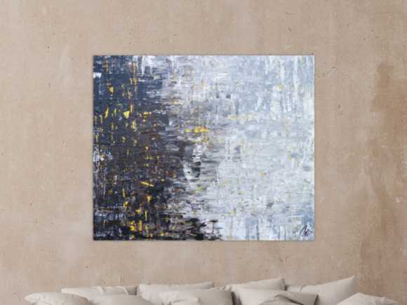Kunstdruck Ausschnitt erstellen abstraktes Gemälde Nr. 1233