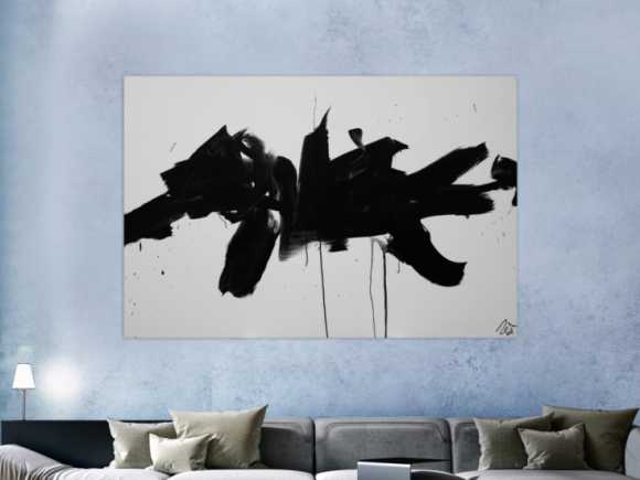 Kunstdruck Ausschnitt erstellen abstraktes Gemälde Nr. 1238
