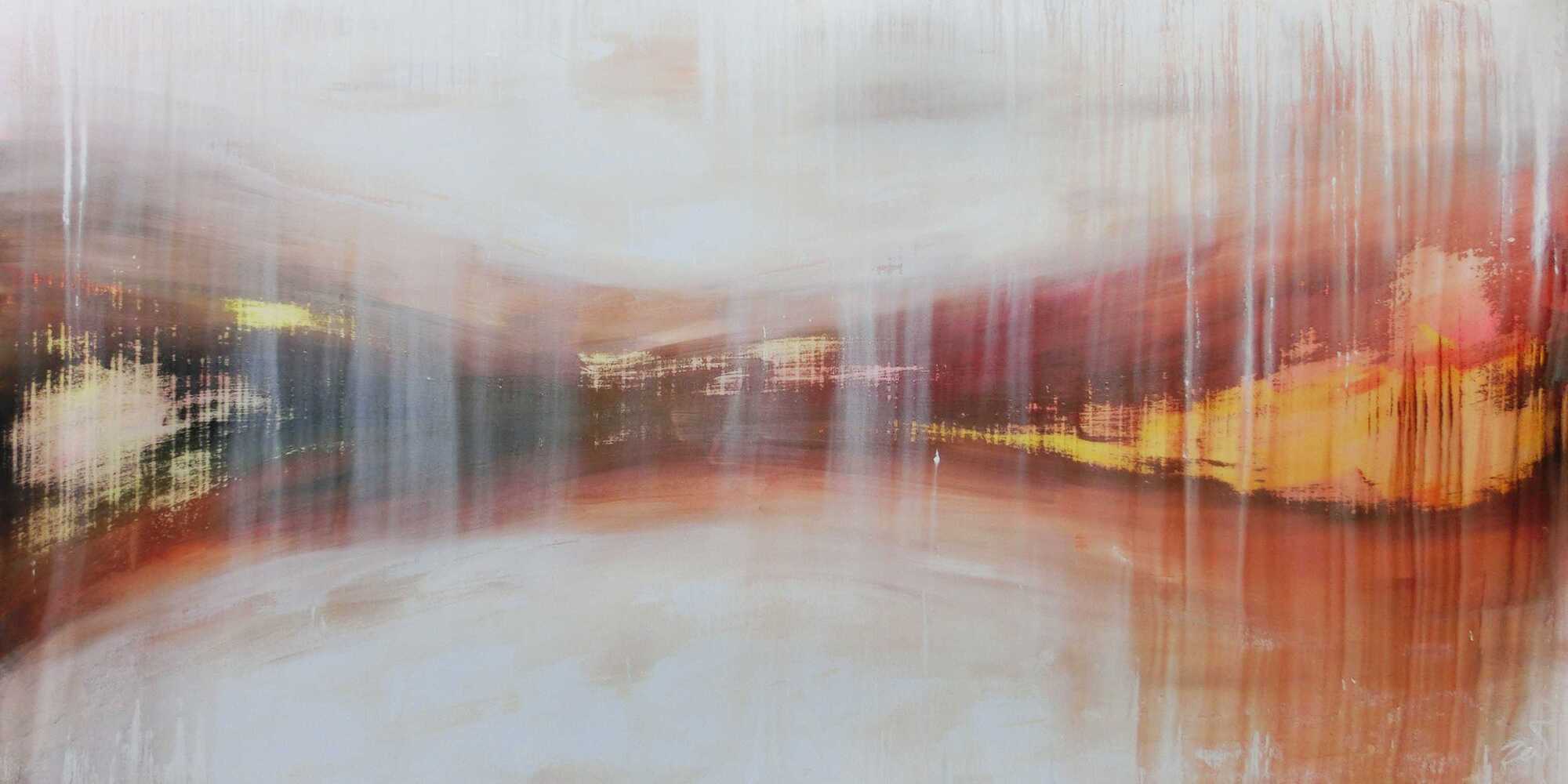 Schlichtes Acrylbild modern und abstrakt