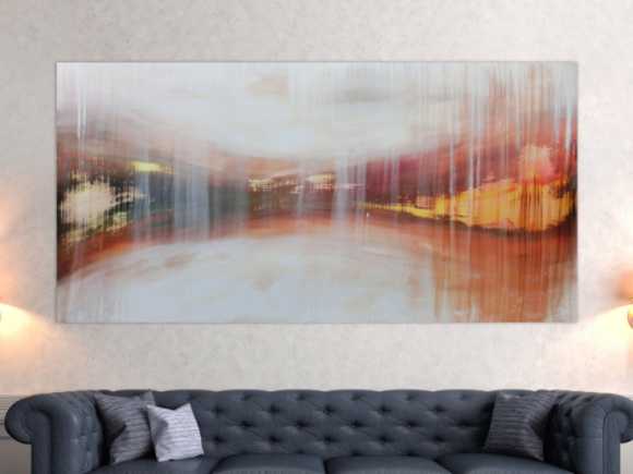 Kunstdruck Ausschnitt erstellen abstraktes Gemälde Nr. 124