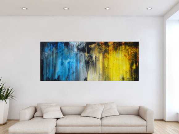Kunstdruck Ausschnitt erstellen abstraktes Gemälde Nr. 1249