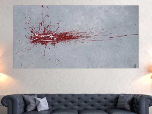 Kunstdruck Ausschnitt erstellen abstraktes Gemälde Nr. 1287