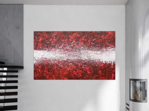 Kunstdruck Ausschnitt erstellen abstraktes Gemälde Nr. 1321