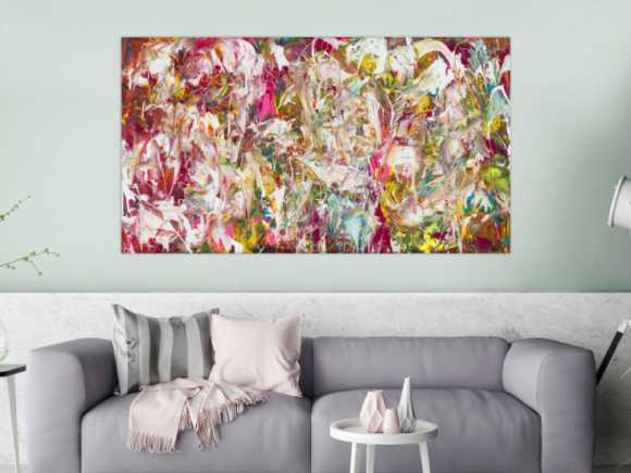 Kunstdruck auf Leinwand abstraktes Gemälde Nr. 1331