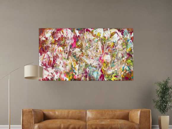 Kunstdruck auf Leinwand abstraktes Gemälde Nr. 1331