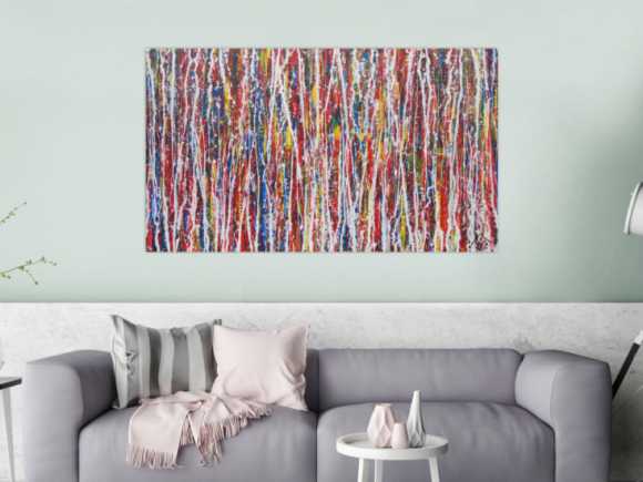 Kunstdruck Ausschnitt erstellen abstraktes Gemälde Nr. 1340