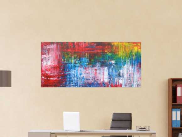 Kunstdruck Ausschnitt erstellen abstraktes Gemälde Nr. 1342