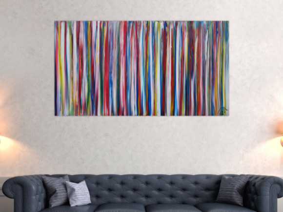 Kunstdruck Ausschnitt erstellen abstraktes Gemälde Nr. 1354