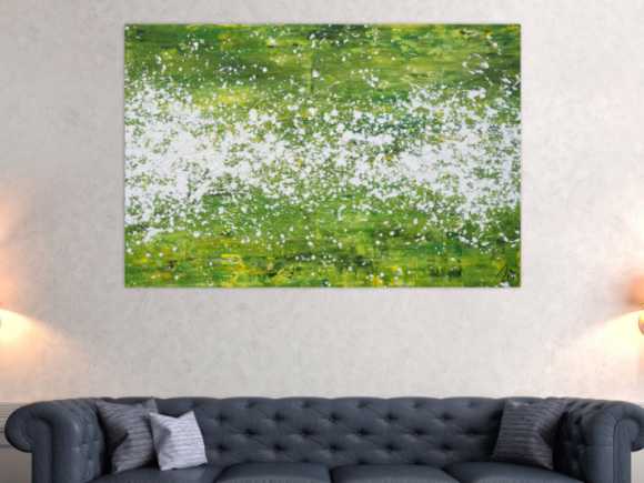 Kunstdruck Ausschnitt erstellen abstraktes Gemälde Nr. 1355