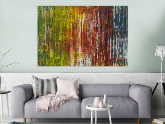 Kunstdruck Ausschnitt erstellen abstraktes Gemälde Nr. 1359