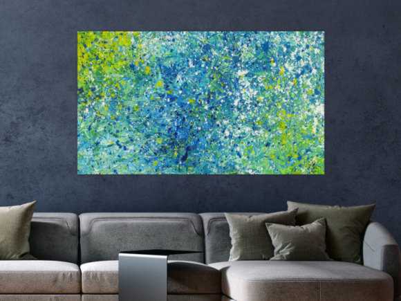Kunstdruck Ausschnitt erstellen abstraktes Gemälde Nr. 1370