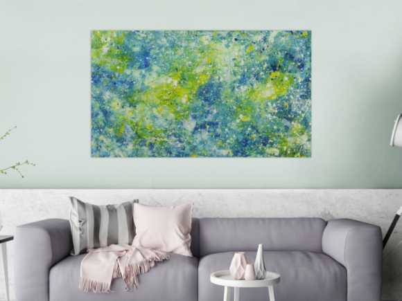 Kunstdruck Ausschnitt erstellen abstraktes Gemälde Nr. 1376
