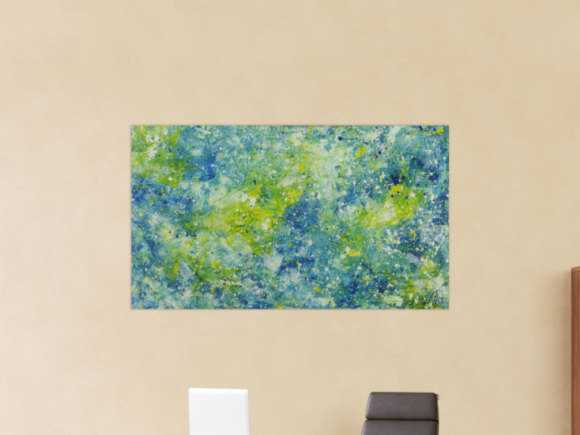 Kunstdruck Ausschnitt erstellen abstraktes Gemälde Nr. 1376