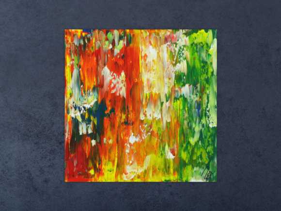 Kunstdruck Ausschnitt erstellen abstraktes Gemälde Nr. 1384