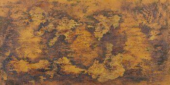 Abstraktes Gemälde aus echtem Rost abstraktes Rostbild zeitgenössisch Modern Art