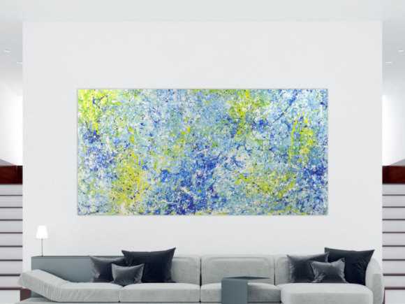 Kunstdruck Ausschnitt erstellen abstraktes Gemälde Nr. 1408