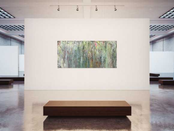 Abstraktes Acrylbild sehr modern zeitgenössisch expressionistisch handgemalt sehr groß