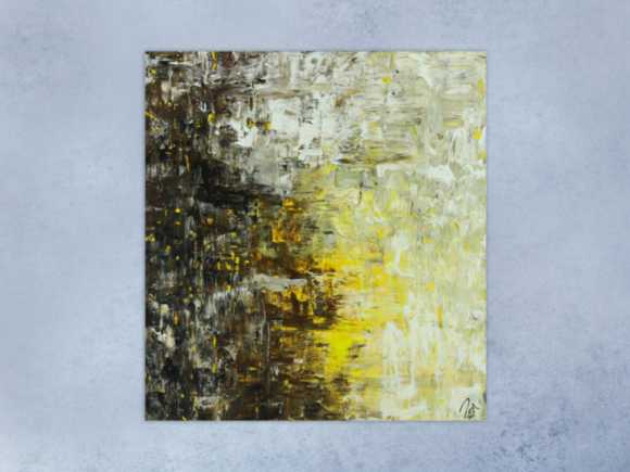 Kunstdruck Ausschnitt erstellen abstraktes Gemälde Nr. 1414