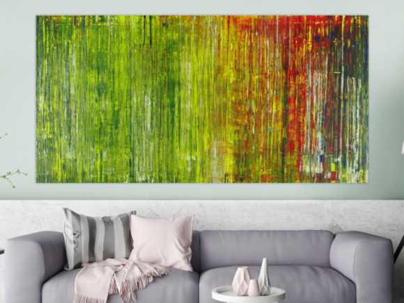 Kunstdruck Ausschnitt erstellen abstraktes Gemälde Nr. 1420