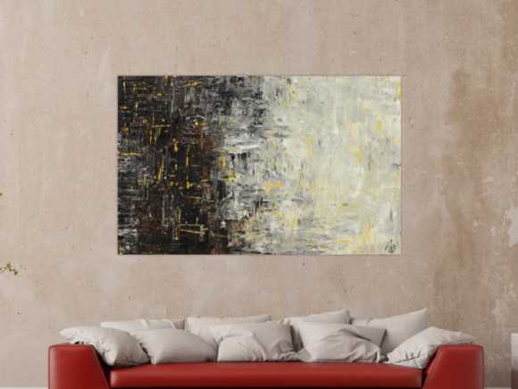 Kunstdruck Ausschnitt erstellen abstraktes Gemälde Nr. 1428