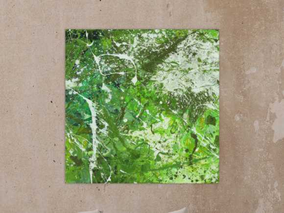 Kunstdruck Ausschnitt erstellen abstraktes Gemälde Nr. 1444