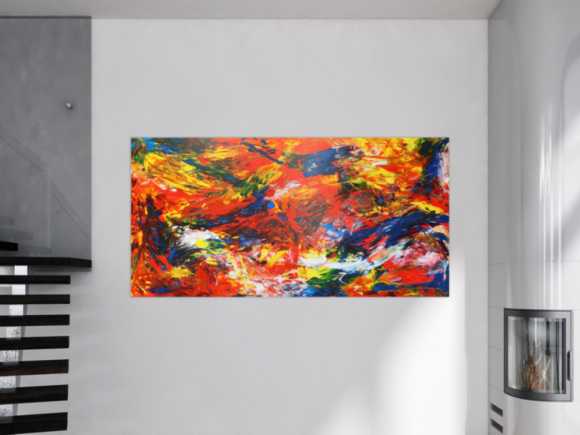 Kunstdruck Ausschnitt erstellen abstraktes Gemälde Nr. 146