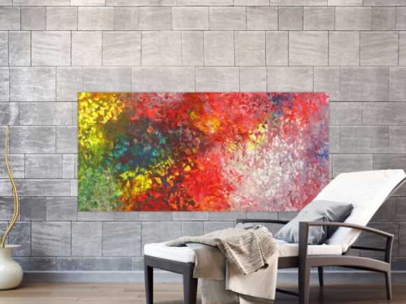 Kunstdruck Ausschnitt erstellen abstraktes Gemälde Nr. 1460