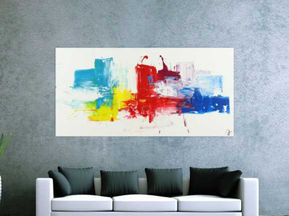 Kunstdruck Ausschnitt erstellen abstraktes Gemälde Nr. 1462