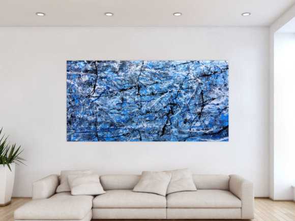 Kunstdruck Ausschnitt erstellen abstraktes Gemälde Nr. 147