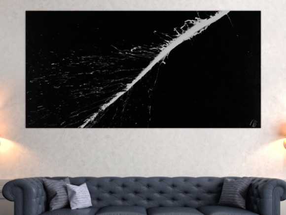 Kunstdruck Ausschnitt erstellen abstraktes Gemälde Nr. 1479