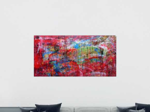 Kunstdruck Ausschnitt erstellen abstraktes Gemälde Nr. 148
